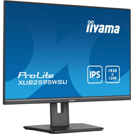 iiyama ProLite XUB2595WSU-B5 écran PC 63,5 cm (25") 1920 x 1200 pixels WUXGA LED Noir