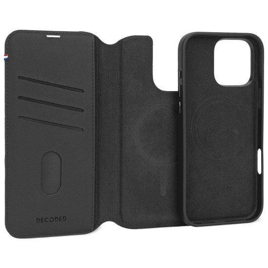 Decoded Leather Detachable Wallet coque de protection pour téléphones portables 17,5 cm (6.9") Étui avec portefeuille Noir