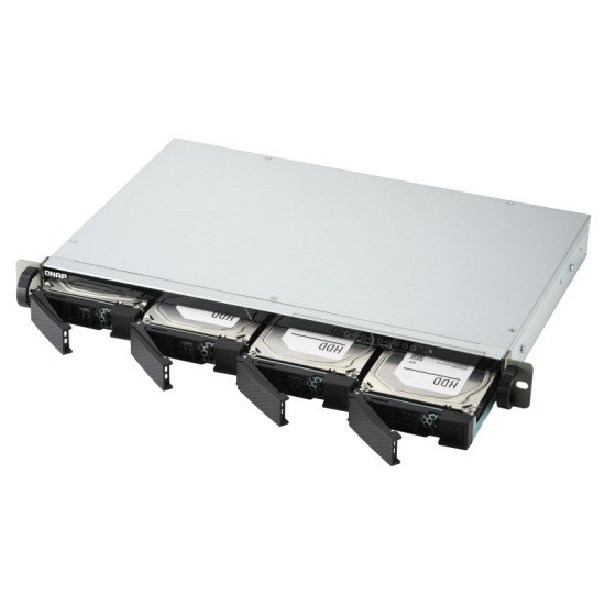 QNAP TS-451DeU-2G J4025 Rack (1 U) Noir, Gris NAS QNAP TS-451DeU-2G J4025 Rack (1 U) Noir, Gris NAS