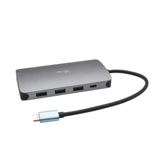 i-tec Metal USB-C Nano Dock HDMI/VGA with LAN + Power Delivery 100 W i-tec Metal USB-C Nano Dock HDMI/VGA with LAN + Power Delivery 100 W