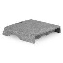 BakkerElkhuizen Q-Riser 50 Circular 61 cm (24") Autonome Gris BakkerElkhuizen Q-Riser 50 Circular 61 cm (24") Autonome Gris