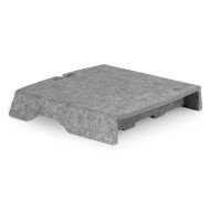 BakkerElkhuizen Q-Riser 50 Circular 61 cm (24") Autonome Gris BakkerElkhuizen Q-Riser 50 Circular 61 cm (24") Autonome Gris