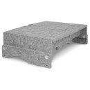 BakkerElkhuizen Q-riser 110 Circular 43,2 cm (17") Gris BakkerElkhuizen Q-riser 110 Circular 43,2 cm (17") Gris