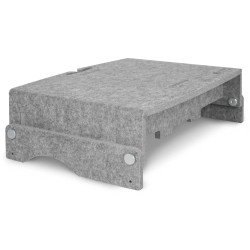 BakkerElkhuizen Q-riser 110 Circular 43,2 cm (17") Gris BakkerElkhuizen Q-riser 110 Circular 43,2 cm (17") Gris