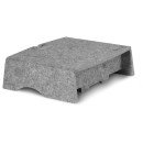 BakkerElkhuizen Q-Riser 90 Circular 43,2 cm (17") Autonome Gris BakkerElkhuizen Q-Riser 90 Circular 43,2 cm (17") Autonome Gris