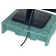 BakkerElkhuizen Q-Riser 90 Circular 76,2 cm (30") Bureau Vert BakkerElkhuizen Q-Riser 90 Circular 76,2 cm (30") Bureau Vert