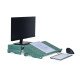 BakkerElkhuizen Q-riser 110 Circular 76,2 cm (30") Bureau Vert BakkerElkhuizen Q-riser 110 Circular 76,2 cm (30") Bureau Vert