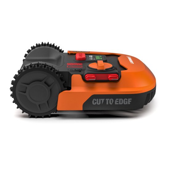 WORX WR141E tondeuse à gazon Tondeuse à gazon robot Batterie Noir, Orange