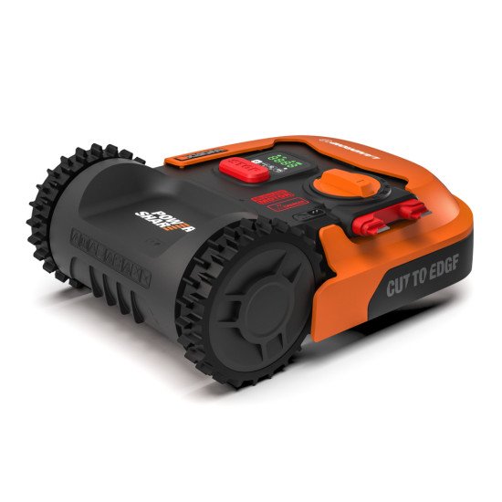 WORX WR141E tondeuse à gazon Tondeuse à gazon robot Batterie Noir, Orange