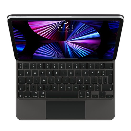 Apple MXQT2Z/A clavier pour tablette Noir QWERTY Anglais