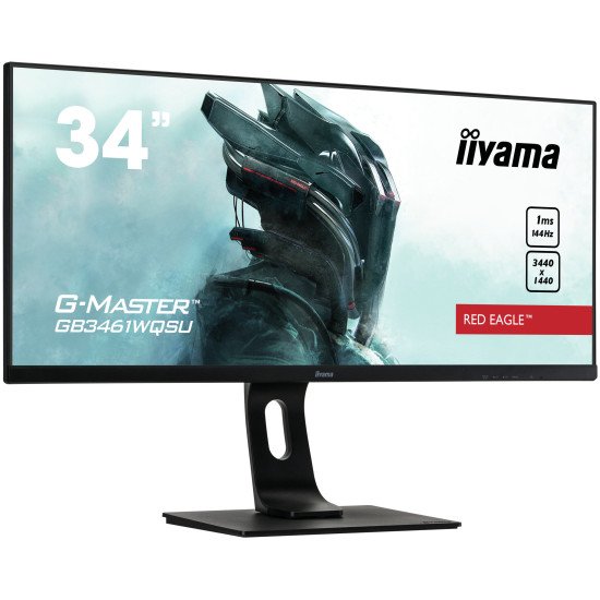 iiyama G-MASTER Red Eagle GB3461WQSU-B1 écran PC 34" 4K iiyama G-MASTER Red Eagle GB3461WQSU-B1 écran PC 34" 4K