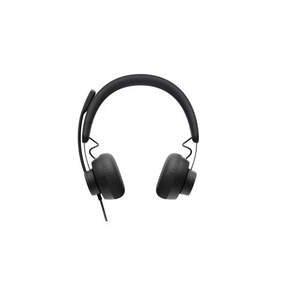 Logitech Zone Wired Teams Casque Arceau Noir Logitech Zone Wired Teams Casque Arceau Noir