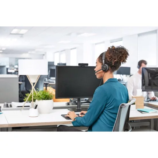 Logitech Zone Wired Teams Casque Arceau Noir Logitech Zone Wired Teams Casque Arceau Noir