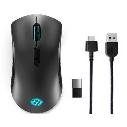 Lenovo Legion M600 Wireless Gaming souris Ambidextre RF Wireless + Bluetooth + USB Type-A Optique 16000 DPI Lenovo Legion M600 Wireless Gaming souris Ambidextre RF Wireless + Bluetooth + USB Type-A Optique 16000 DPI