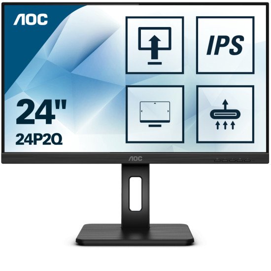 AOC 24P2Q LED écran PC 24" 1920 x 1080 pixels Full HD Noir