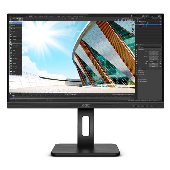 AOC 24P2Q LED écran PC 24" 1920 x 1080 pixels Full HD Noir