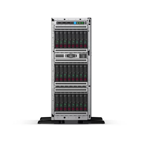 HPE ProLiant ML350 Gen10 serveur Intel® Xeon® Silver 2,1 GHz 16 Go DDR4-SDRAM 48 To Tour (4U) 800 W HPE ProLiant ML350 Gen10 serveur Intel® Xeon® Silver 2,1 GHz 16 Go DDR4-SDRAM 48 To Tour (4U) 800 W