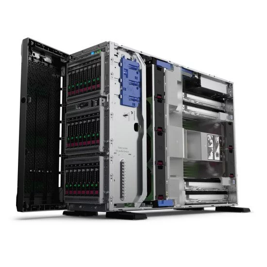 HPE ProLiant ML350 Gen10 serveur Intel® Xeon® Silver 2,1 GHz 16 Go DDR4-SDRAM 48 To Tour (4U) 800 W HPE ProLiant ML350 Gen10 serveur Intel® Xeon® Silver 2,1 GHz 16 Go DDR4-SDRAM 48 To Tour (4U) 800 W