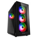 Sharkoon TG5 Pro RGB Midi Tower Noir Sharkoon TG5 Pro RGB Midi Tower Noir