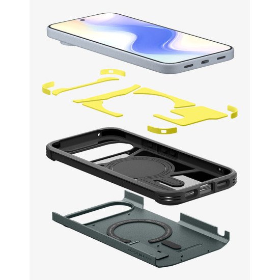 Spigen ACS09707 coque de protection pour téléphones portables 16 cm (6.3") Housse Vert foncé Spigen ACS09707 coque de protection pour téléphones portables 16 cm (6.3") Housse Vert foncé