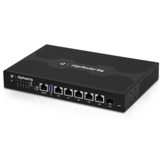 Ubiquiti EdgeRouter 6P Routeur connecté Gigabit Ethernet Noir Ubiquiti EdgeRouter 6P Routeur connecté Gigabit Ethernet Noir