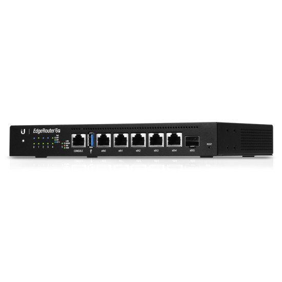 Ubiquiti EdgeRouter 6P Routeur connecté Gigabit Ethernet Noir Ubiquiti EdgeRouter 6P Routeur connecté Gigabit Ethernet Noir