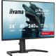 iiyama G-MASTER GB2471HSU-B1 écran PC 60,5 cm (23.8") 1920 x 1080 pixels Full HD Noir