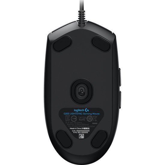 Logitech G G203 LightSync souris USB Type-A 8000 DPI