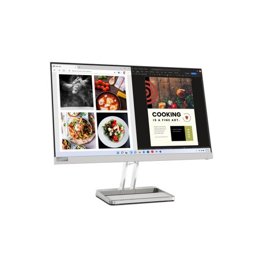 Lenovo L24i-40 LED display 60,5 cm (23.8") 1920 x 1080 pixels Full HD Gris