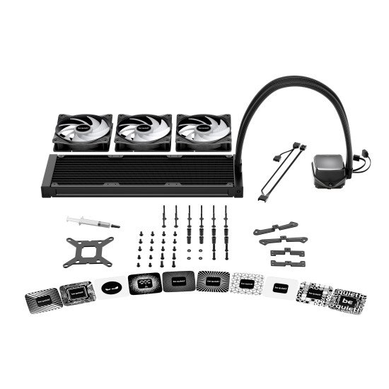 be quiet! PURE LOOP 3 LX Processeur Refroidisseur de liquide tout-en-un 12 cm Noir 1 pièce(s)