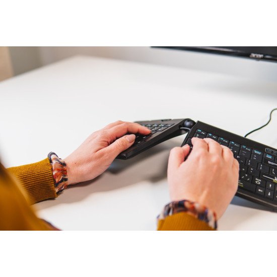 BakkerElkhuizen Goldtouch Travel Go2 Wired DE Qwertz