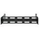 Intellinet Kit rail DIN réglable 19", 2U, pour équipements sur rail DIN chapeau, profondeur réglable 48–174 mm, aluminium, noir RAL 9005, garantie trois ans