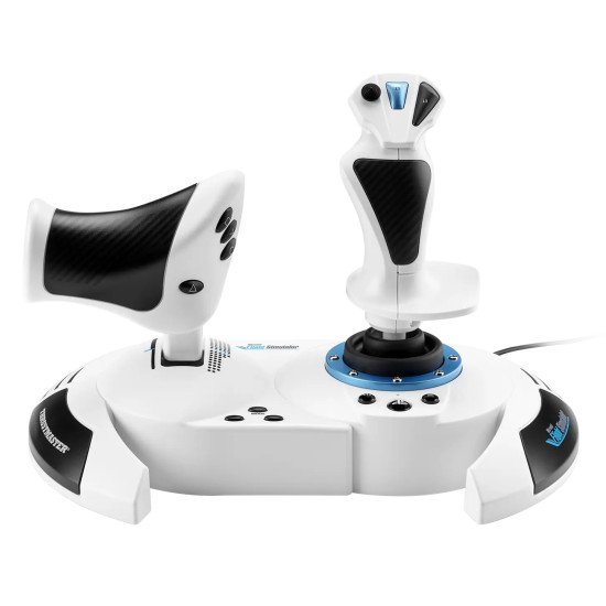 Thrustmaster T.Flight Hotas 5 Microsoft Flight Simulator Edition Blanc USB simulation de vol Numérique PC, PlayStation 5, PlayStation 4