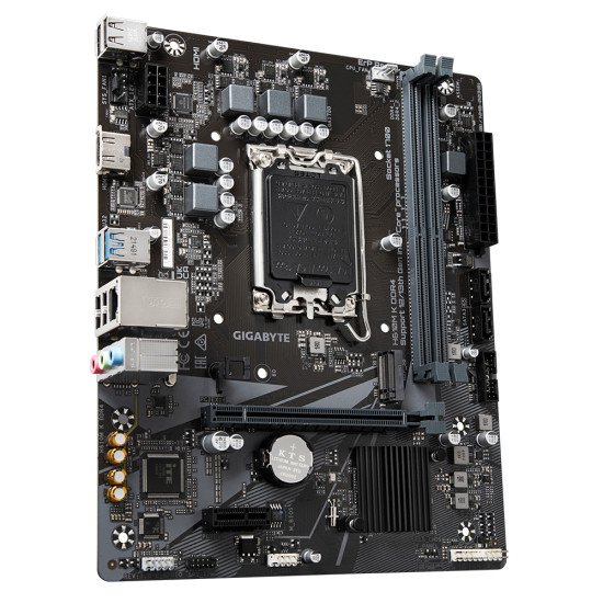 Gigabyte H610M K DDR4 1.0 carte mère Intel H610 Express LGA 1700 micro ATX