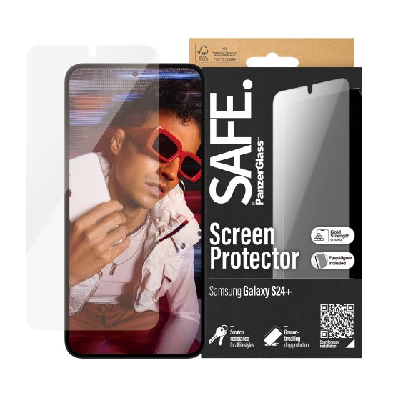 PanzerGlass SAFE95667 écran et protection arrière de téléphones portables Protection d'écran transparent Samsung 1 pièce(s)