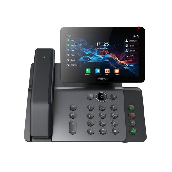 Fanvil V66 PRO téléphone fixe Gris foncé 20 lignes IPS Wifi Fanvil V66 PRO téléphone fixe Gris foncé 20 lignes IPS Wifi
