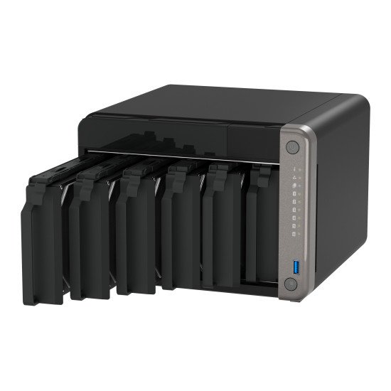 QNAP TS-AI642-8G serveur de stockage NAS Tower ARM Cortex-A76 8 Go Noir QNAP TS-AI642-8G serveur de stockage NAS Tower ARM Cortex-A76 8 Go Noir