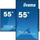 iiyama PROLITE Carte A numérique 139,7 cm (55") LED Wifi 500 cd/m² 4K Ultra HD Noir Intégré dans le processeur Android 11 24/7