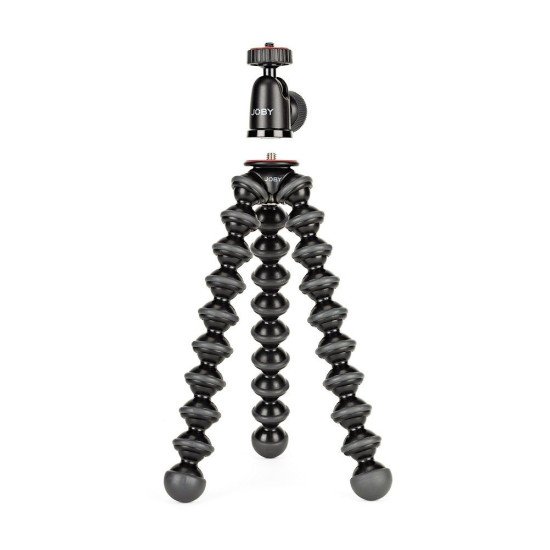 Joby GorillaPod 1K Kit trépied Caméras numériques 3 pieds Noir, Charbon de bois