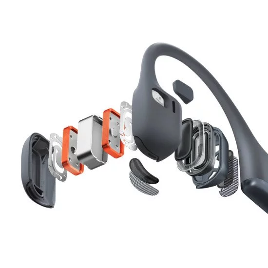 SHOKZ OpenRun Pro 2 Casque Sans fil Crochets auriculaires Sports Bluetooth Noir SHOKZ OpenRun Pro 2 Casque Sans fil Crochets auriculaires Sports Bluetooth Noir