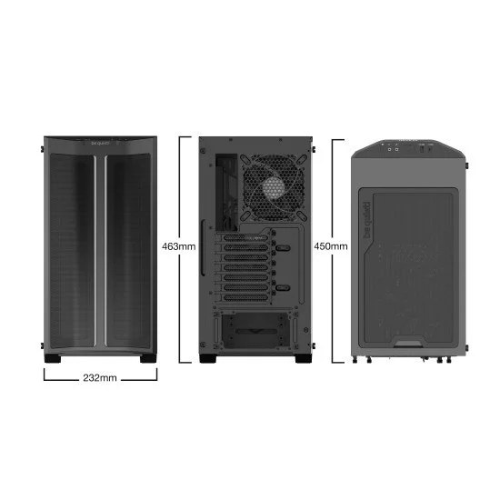 be quiet! Pure Base 500DX Boitier PC Noir be quiet! Pure Base 500DX Boitier PC Noir