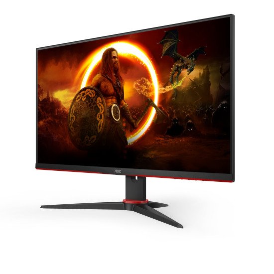 AOC G2 24G2ZE/BK LED écran PC 23.8" 1920 x 1080 pixels Full HD Noir, Rouge