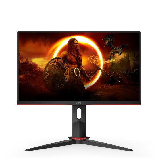 AOC G2 24G2ZU/BK LED écran PC 23.8" 1920 x 1080 pixels Full HD Noir, Rouge