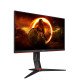 AOC G2 24G2ZU/BK LED écran PC 23.8" 1920 x 1080 pixels Full HD Noir, Rouge