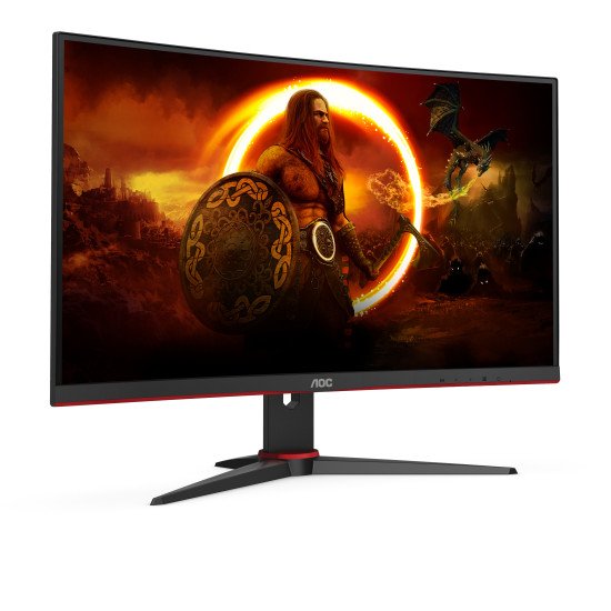 AOC G2 C27G2E/BK écran PC 68,6 cm (27") 1920 x 1080 pixels Noir, Rouge