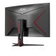 AOC G2 C27G2E/BK écran PC 68,6 cm (27") 1920 x 1080 pixels Noir, Rouge