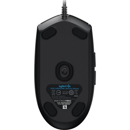 Logitech G G102 Gaming Mouse souris USB Type-A 8000 DPI