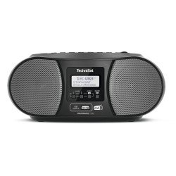 TechniSat Digitradio 1990 Portable Analogique et numérique Noir, Gris