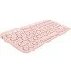 Logitech K380 clavier Bluetooth AZERTY FR Rose Logitech K380 clavier Bluetooth AZERTY FR Rose