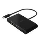 Belkin AVC004BTBK hub & concentrateur USB 3.2 Gen 1 (3.1 Gen 1) Type-C Noir Belkin AVC004BTBK hub & concentrateur USB 3.2 Gen 1 (3.1 Gen 1) Type-C Noir